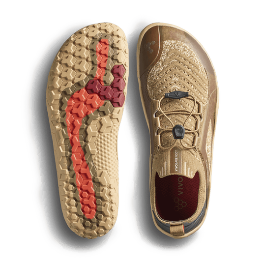 Vivobarefoot Primus Trail Knit FG Men's Barefoot Trail Runner – Wood
