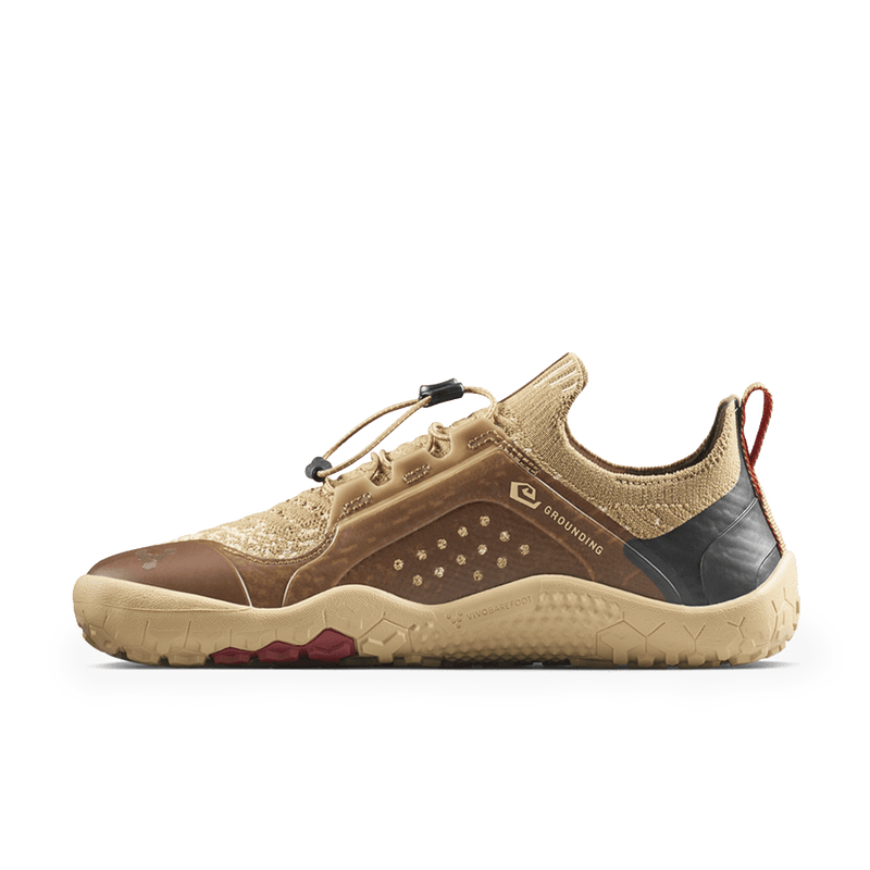 Load image into Gallery viewer, Vivobarefoot Primus Trail Knit FG Men's Barefoot Trail Runner – Wood
