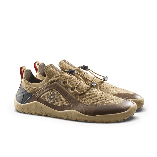 Vivobarefoot Primus Trail Knit FG Men's Barefoot Trail Runner – Wood