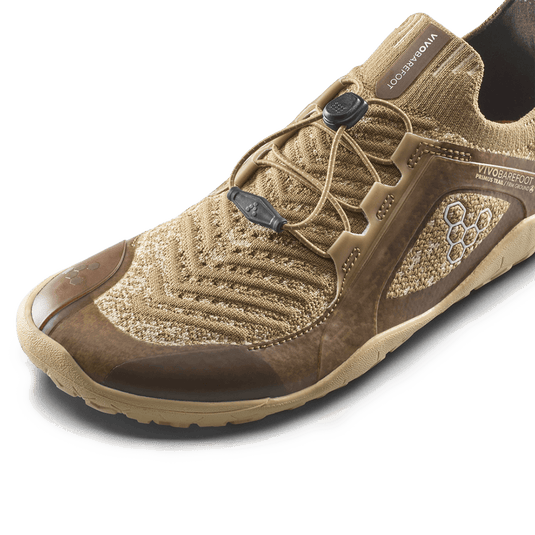 Vivobarefoot Primus Trail Knit FG Men's Barefoot Trail Runner – Wood