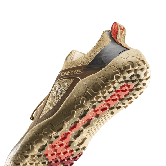 Vivobarefoot Primus Trail Knit FG Men's Barefoot Trail Runner – Wood