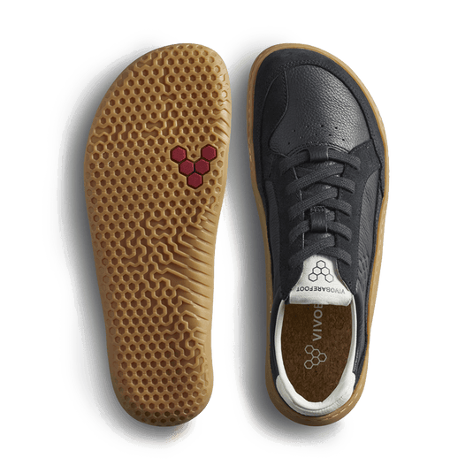 Vivobarefoot Gobi III Sneaker Leather Mens Obsidian