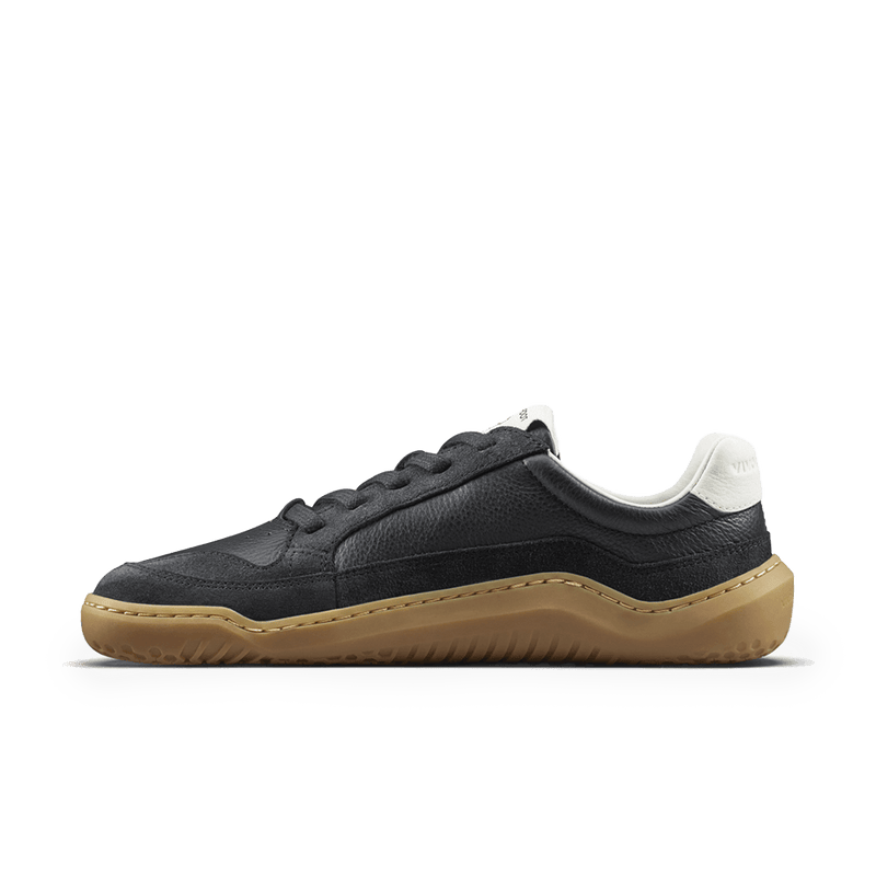 Load image into Gallery viewer, Vivobarefoot Gobi III Sneaker Leather Mens Obsidian
