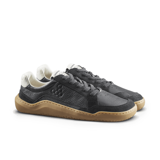 Vivobarefoot Gobi III Sneaker Leather Mens Obsidian