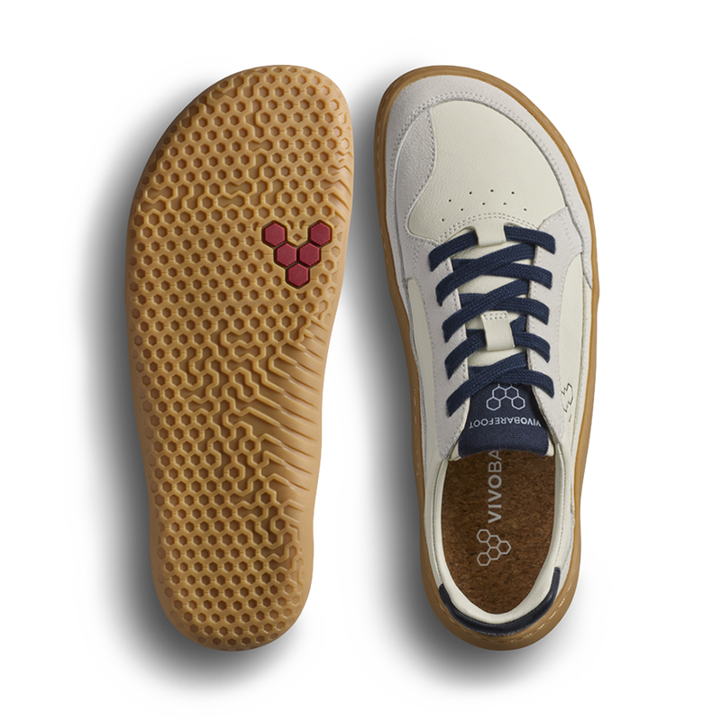 Load image into Gallery viewer, Vivobarefoot Gobi III Sneaker Leather Mens Limestone/Seaborne-1
