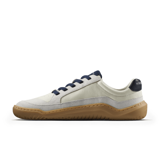 Vivobarefoot Gobi III Sneaker Leather Mens Limestone/Seaborne