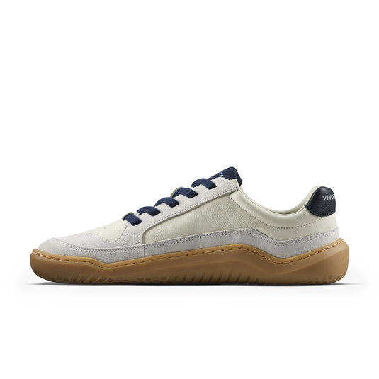 Vivobarefoot Gobi III Sneaker Leather Mens Limestone/Seaborne-2