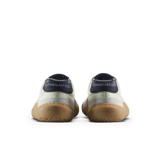Vivobarefoot Gobi III Sneaker Leather Mens Limestone/Seaborne-4