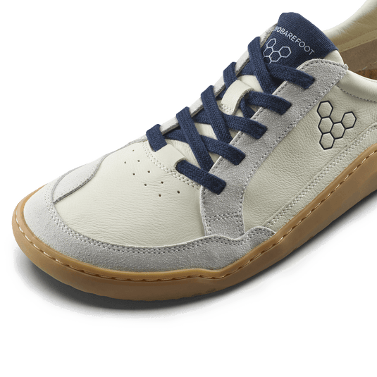 Vivobarefoot Gobi III Sneaker Leather Mens Limestone/Seaborne