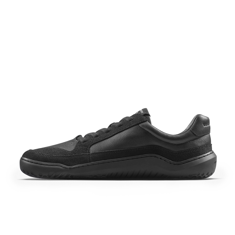 Load image into Gallery viewer, Vivobarefoot Gobi III Sneaker Leather Mens Triple Obsidian-2
