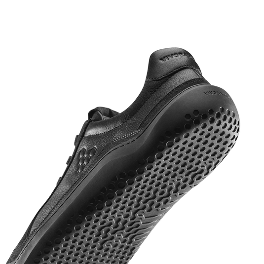 Vivobarefoot Gobi III Sneaker Leather Men’s Triple Obsidian
