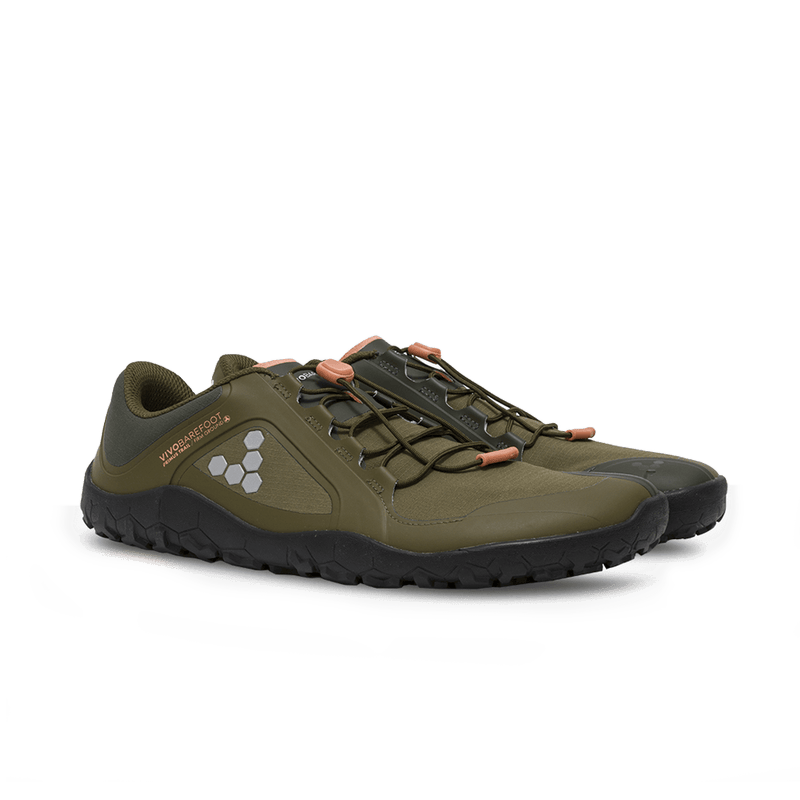 Load image into Gallery viewer, Vivobarefoot Primus Trail III All Weather FG Mens Dark Olive-3
