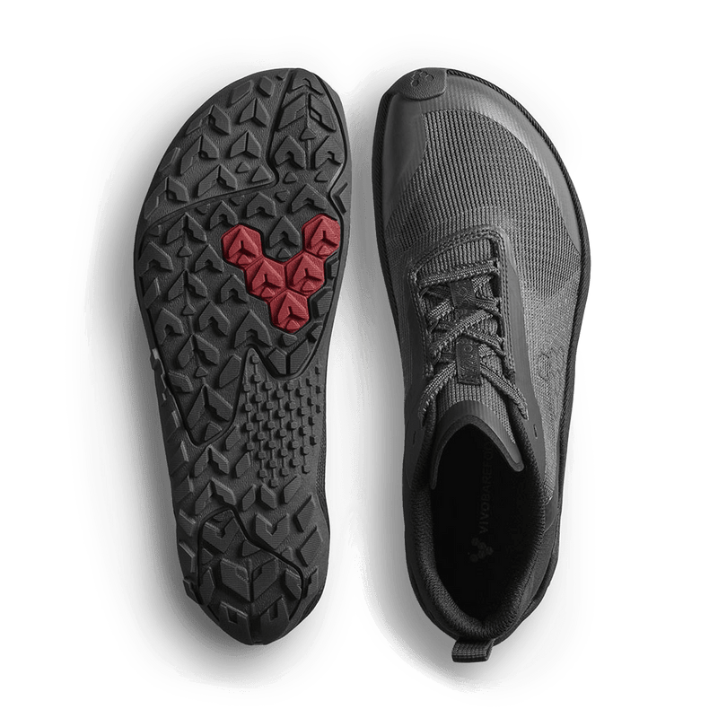 Load image into Gallery viewer, Vivobarefoot Primus Trail Flow Women's Barefoot Trail Running Shoe – Dark Shadow
