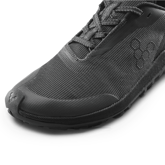 Vivobarefoot Primus Trail Flow Men's Barefoot Trail Running Shoe – Dark Shadow