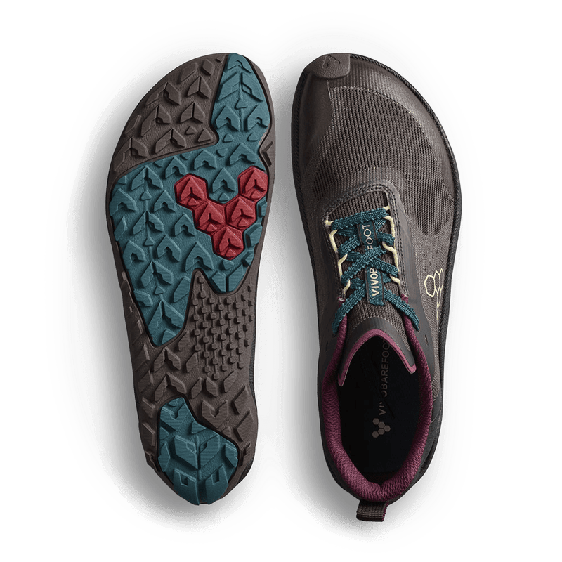 Load image into Gallery viewer, Vivobarefoot Primus Trail Flow Women's Barefoot Trail Running Shoe – Chocolate Torte
