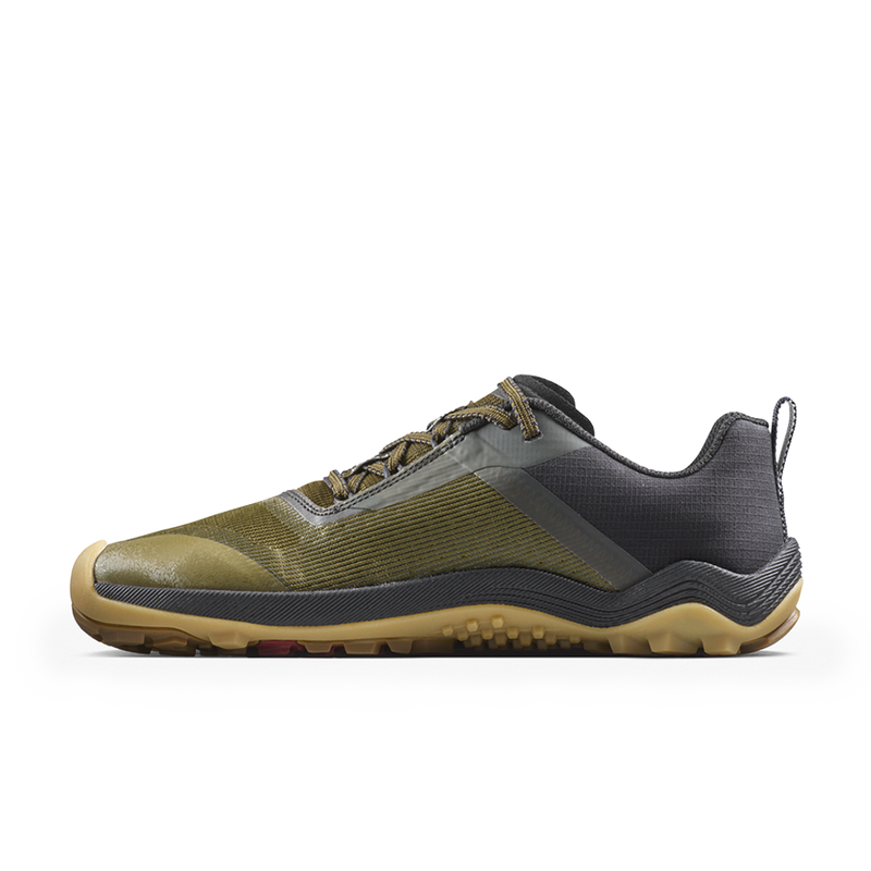 Load image into Gallery viewer, Vivobarefoot Primus Trail Flow Mens Dark Olive/Gum-2
