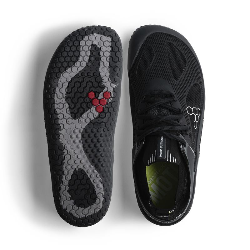Load image into Gallery viewer, Vivobarefoot Motus Strength Mens Obsidian/Grey-1
