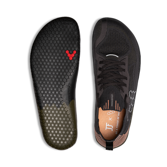 Vivobarefoot Primus Lite Knit JJF Mens Dark Olive-1