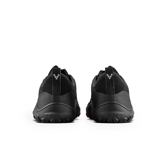 Vivobarefoot Tracker Leather Low Mens Obsidian-4
