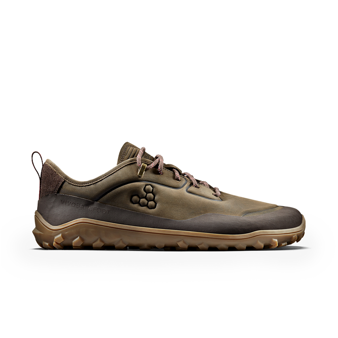 Vivobarefoot Tracker Leather Low Mens Bracken-0