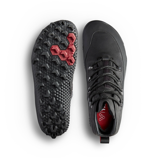 Vivobarefoot Tracker Winter II SG Mens Obsidian-1