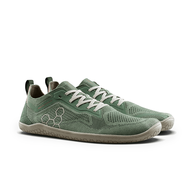 Load image into Gallery viewer, Vivobarefoot Primus Lite Knit Natural Men's Barefoot Training Shoe – Dusty Green
