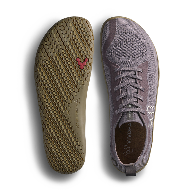 Load image into Gallery viewer, Vivobarefoot Primus Lite Knit Natural Mens Dark Gull Grey-1
