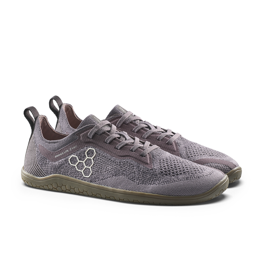 Vivobarefoot Primus Lite Knit Natural Mens Dark Gull Grey-3