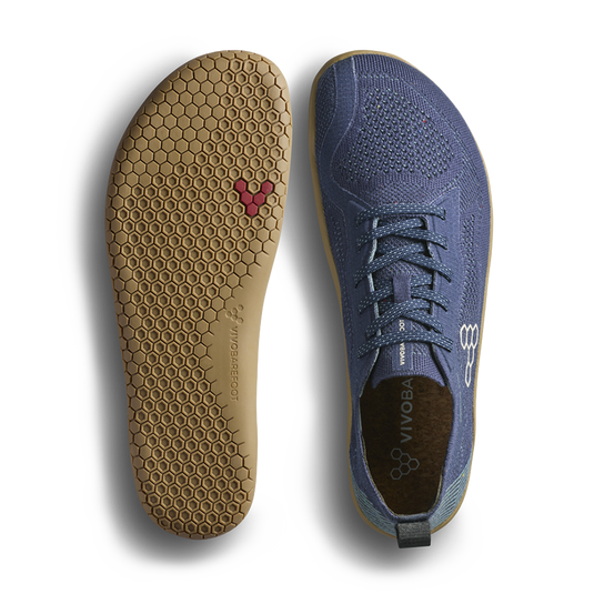 Vivobarefoot Primus Lite Knit Natural Mens Deep Ocean-1