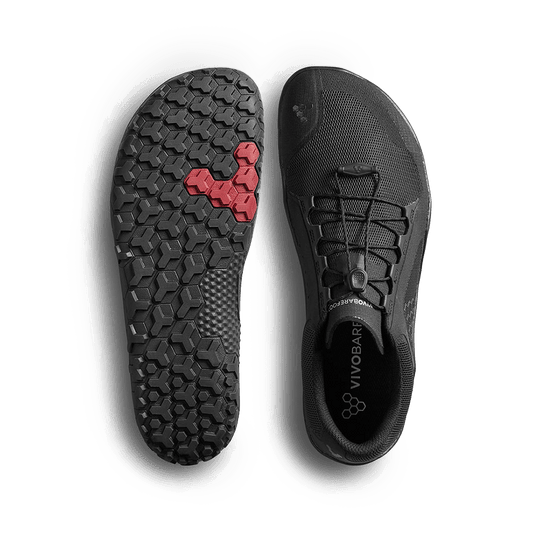 Vivobarefoot Primus Trail FG 3.5 Women's Barefoot Trail Running Shoe – Obsidian