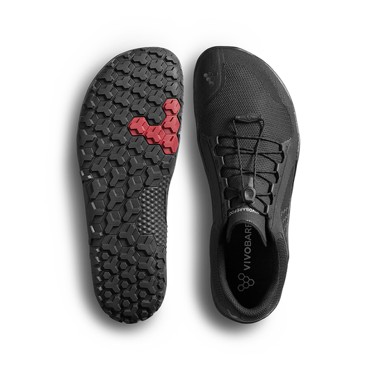Vivobarefoot Primus Trail FG 3.5 Womens Obsidian-1