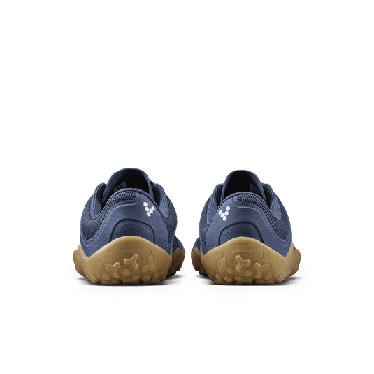 Vivobarefoot Primus Trail FG 3.5 Men's Barefoot Trail Running Shoe – Insignia Blue/Gum