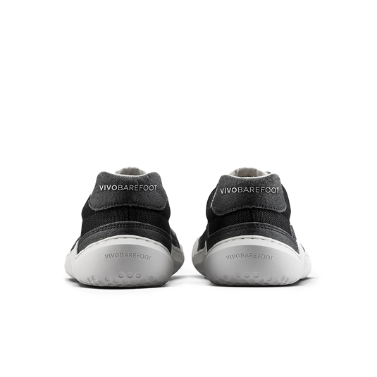 Vivobarefoot Gobi II Sneaker Premium Canvas Womens Obsidian-4