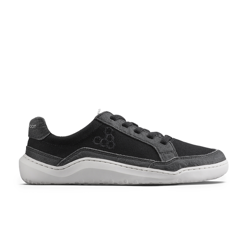 Vivobarefoot Gobi II Sneaker Premium Canvas Mens Obsidian-0