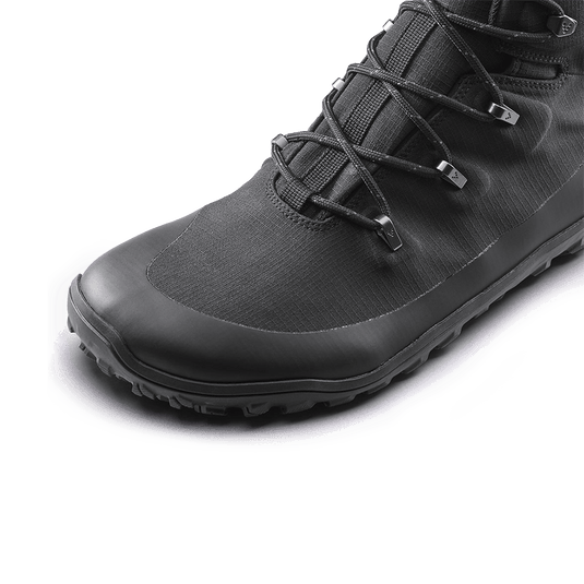 Vivobarefoot Tracker Textile AT II Men's Barefoot Hiking Boot – Obsidian