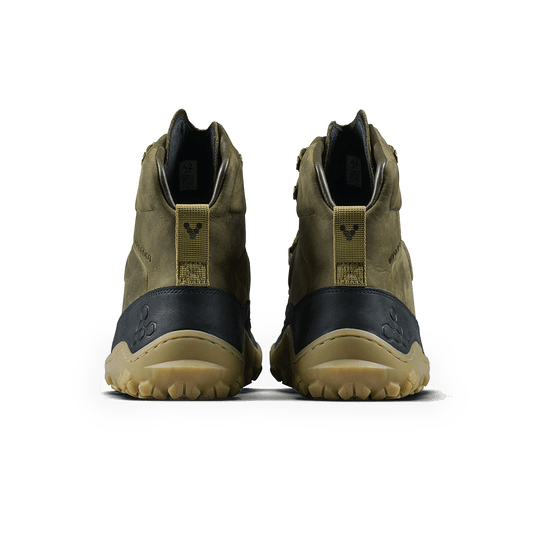 Vivobarefoot Tracker Leather AT II Men's Barefoot Hiking Boot – Dark Olive