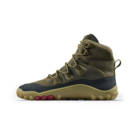 Vivobarefoot Tracker Leather AT II Mens Dark Olive-2