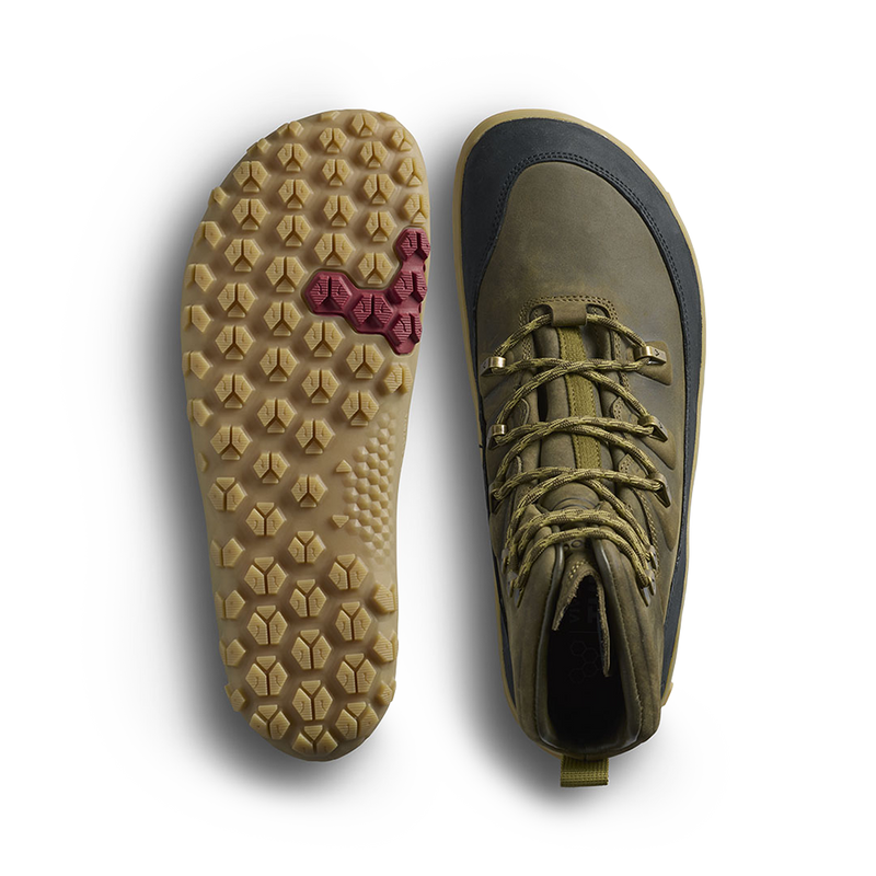 Load image into Gallery viewer, Vivobarefoot Tracker Leather AT II Mens Dark Olive-1
