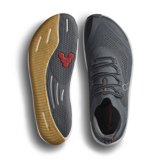 Vivobarefoot Primus Flow Knit Mens Eclipse/Gum-1