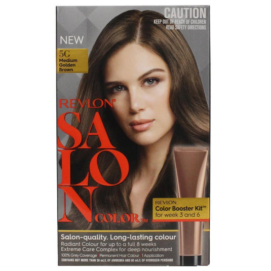 REVLON SALON HAIR COLOR 5G MEDIUM GOLDEN BROWN-3