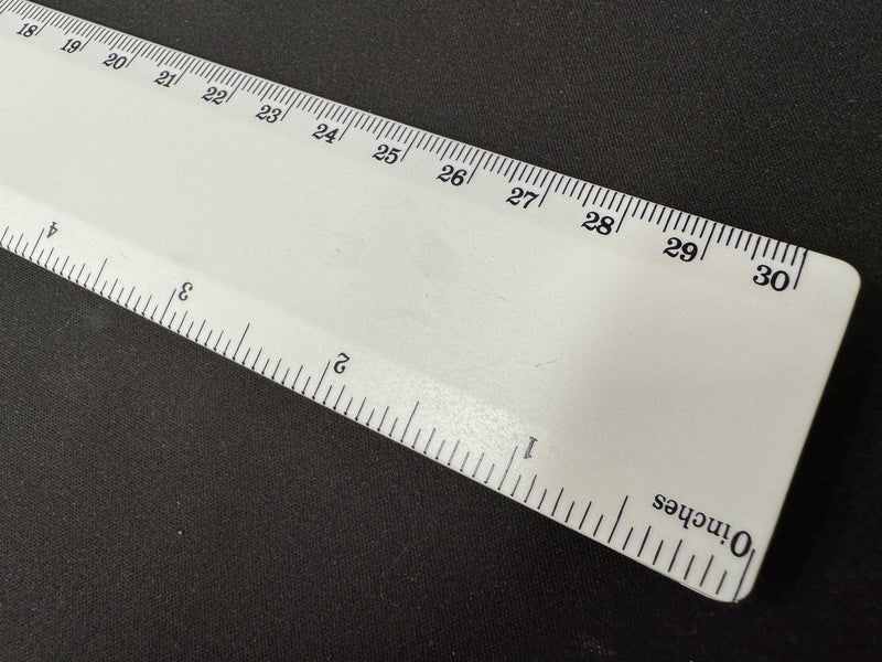Load image into Gallery viewer, 50x Bio Ruler 30cm Eco Friendly Biodegradable Corn BULK School Office - White-3
