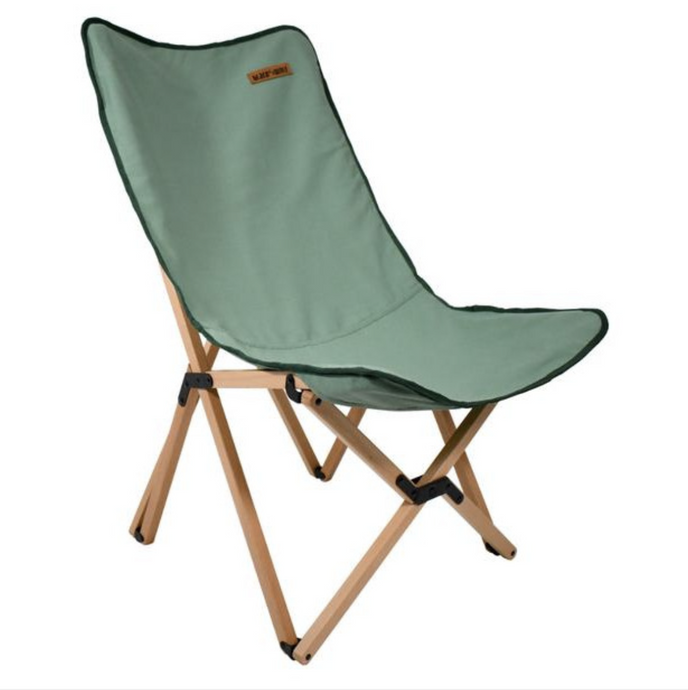 BlackWolf XXL Beech Chair Paloma Camping Camp Hiking Foldable Folding - Green-0
