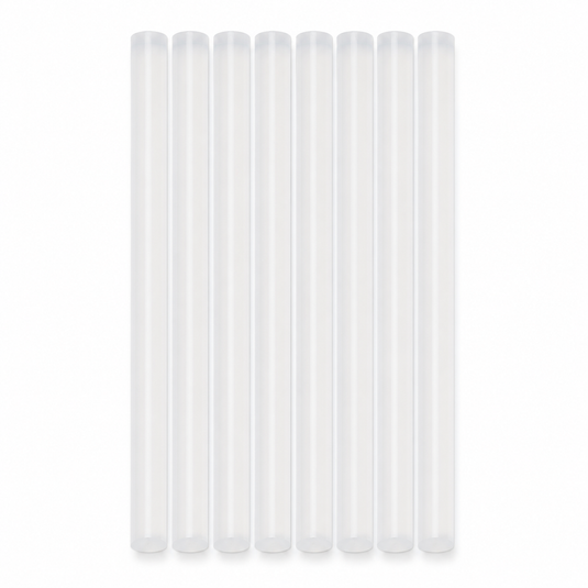8x Clear Hot Melt Glue Sticks Adhesive Craft Glue Gun (1.1x15cm)-0