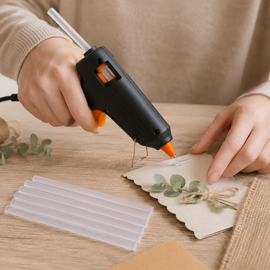 8x Clear Hot Melt Glue Sticks Adhesive Craft Glue Gun (1.1x15cm)-2