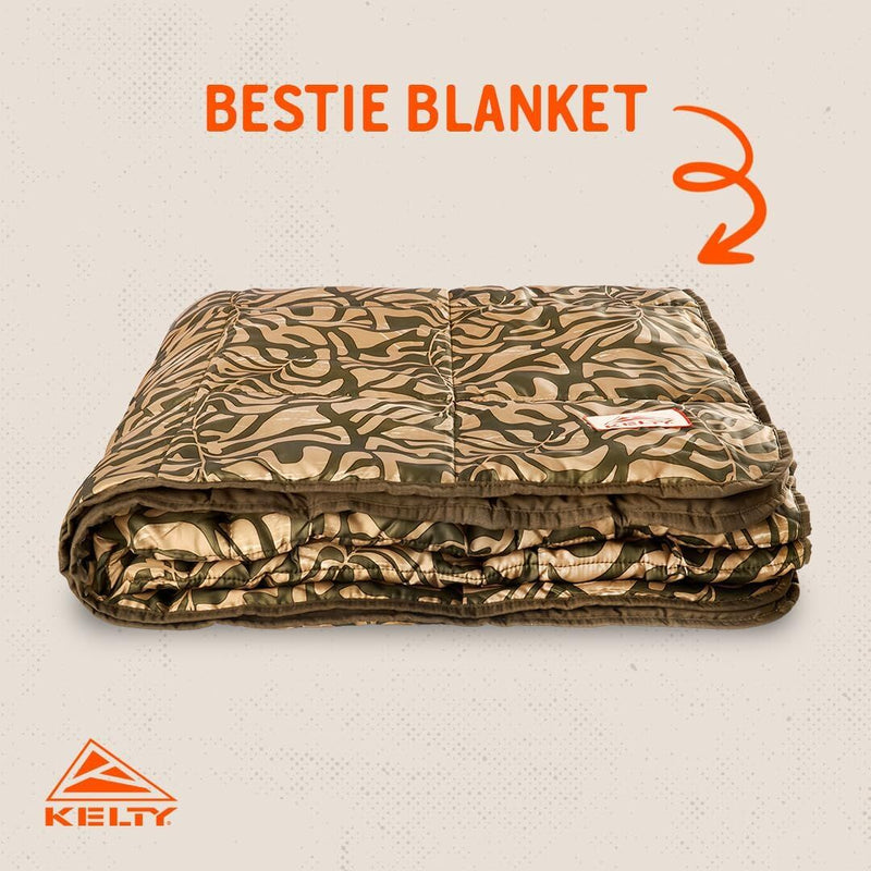 Load image into Gallery viewer, Kelty Bestie Blanket Fern - Compact, Versatile Large 1P Camp Blanket - Twin-2
