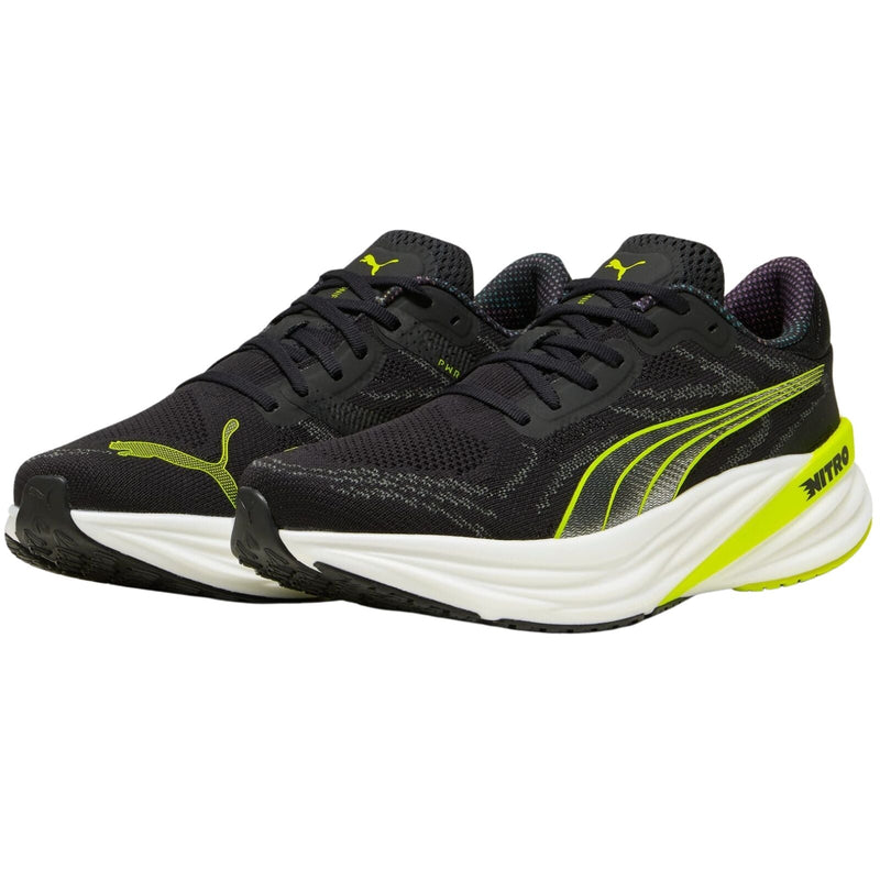 Load image into Gallery viewer, Mens Puma Magnify NITRO 2 Psychedelic Rush PUMA Black-Lime Pow - Size 12-3
