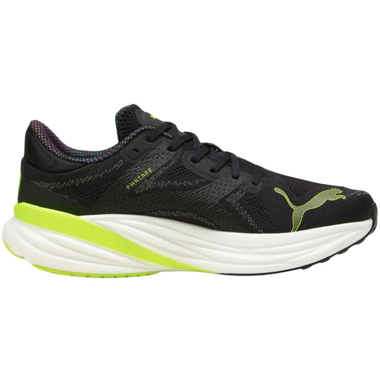 Mens Puma Magnify NITRO 2 Psychedelic Rush PUMA Black-Lime Pow - Size 11.5-4