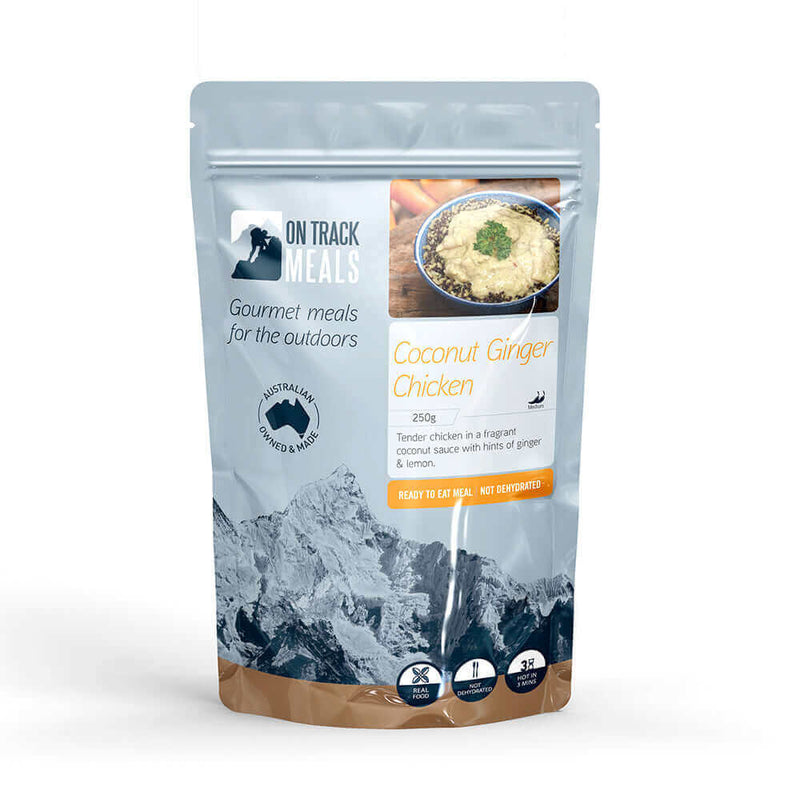 Load image into Gallery viewer, On Track MRE Coconut Ginger Chicken | Adventureco
