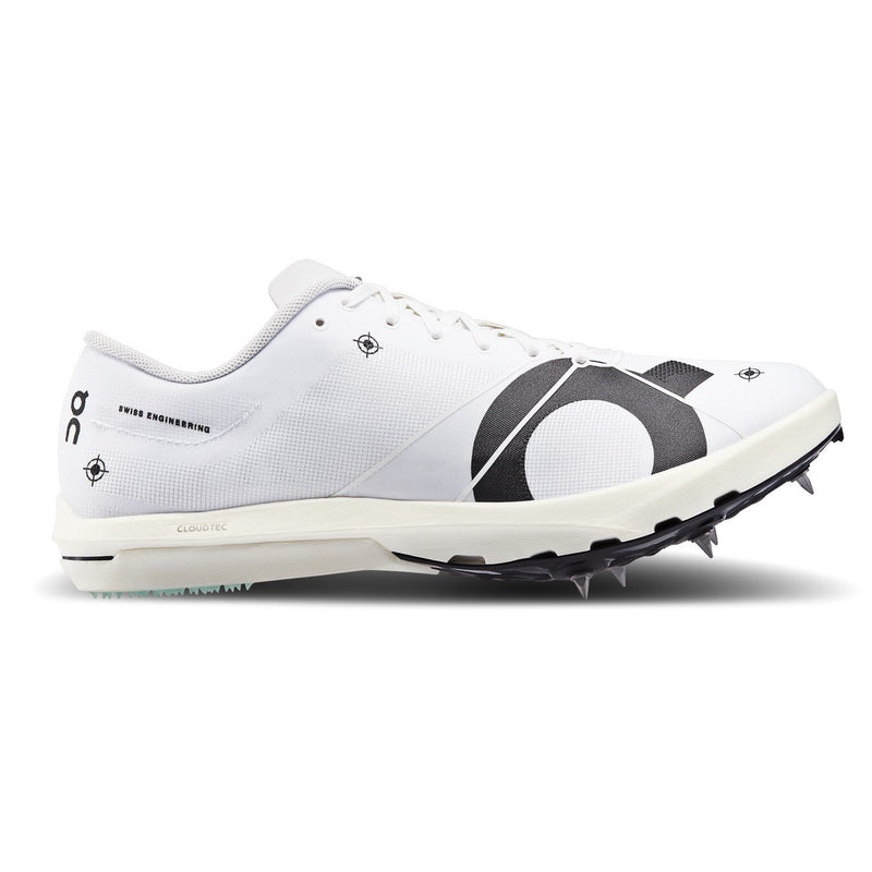 Load image into Gallery viewer, On Cloudspike 10000m Running Spikes Mens Sprinting Shoes in Undyed White/Mint-0
