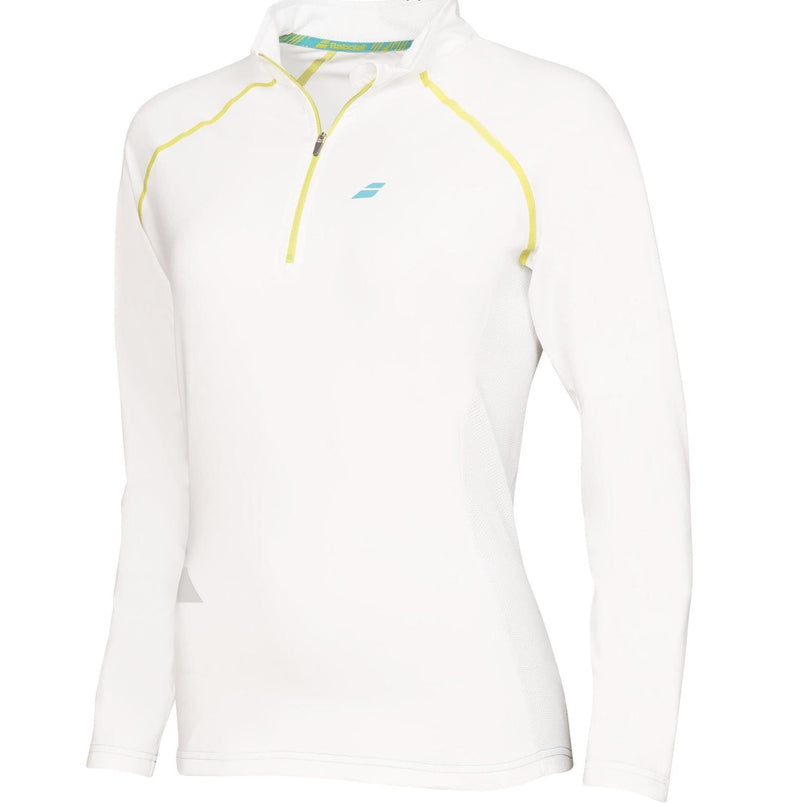 Load image into Gallery viewer, BABOLAT Womens 1/2 Zip Core Long Sleeve Top Tennis Sports Gym Training-8
